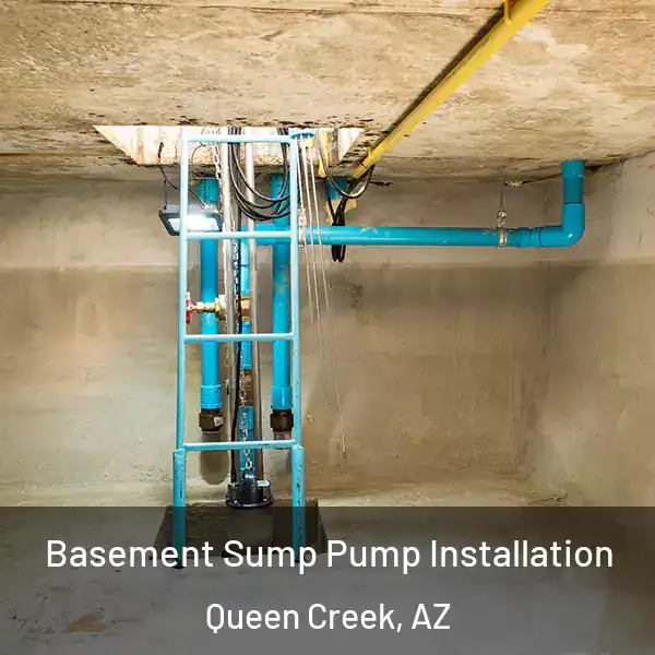  Basement Sump Pump Installation Queen Creek, AZ