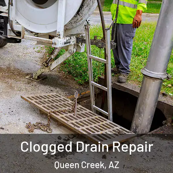  Clogged Drain Repair Queen Creek, AZ